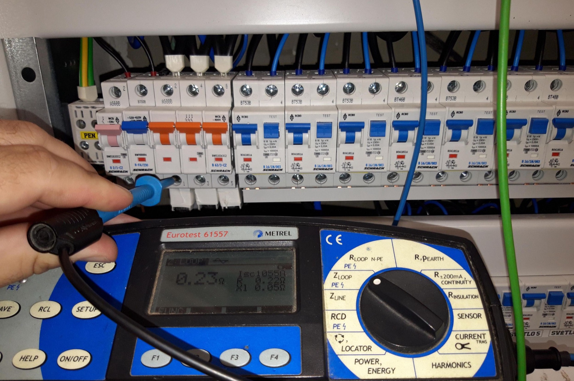 Měření při revizi elektroinstalace